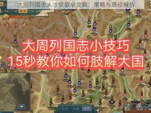 大周列国志人才获取全攻略：策略与路径解析