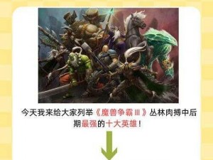 《策略探秘：暴走魔兽团最强英雄搭配组合推荐》