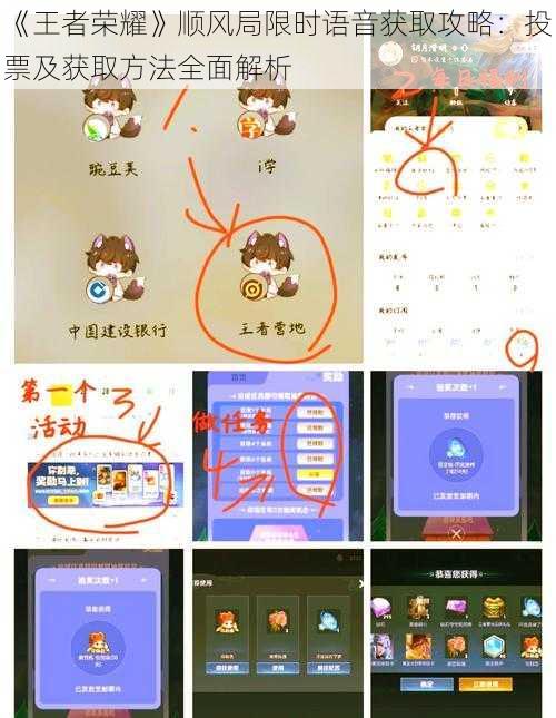 《王者荣耀》顺风局限时语音获取攻略：投票及获取方法全面解析