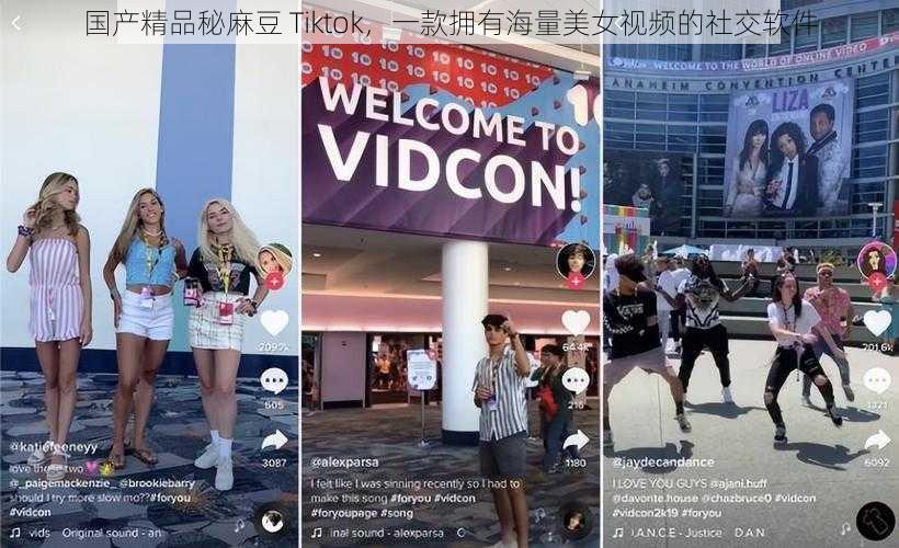 国产精品秘麻豆 Tiktok，一款拥有海量美女视频的社交软件