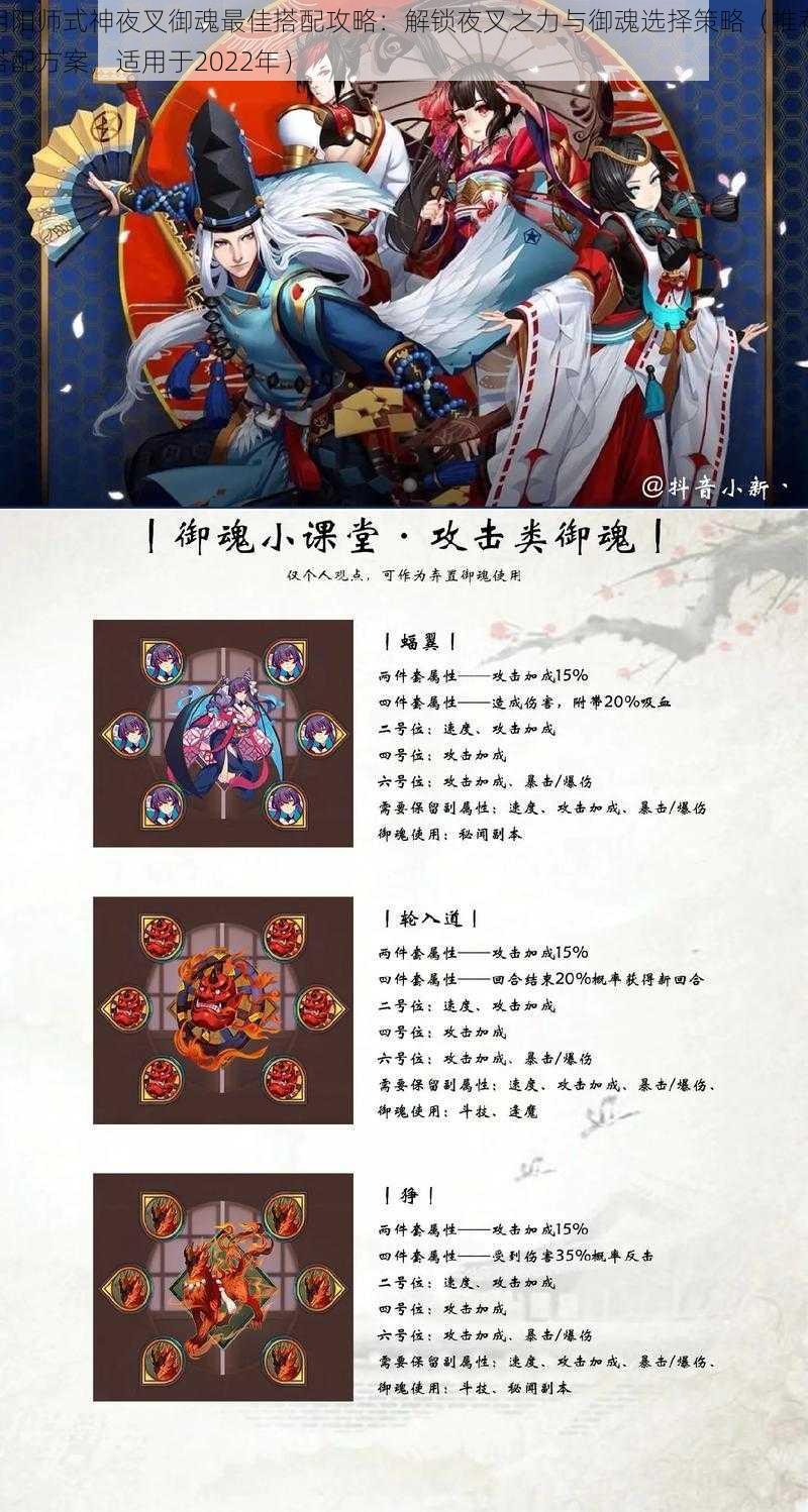 阴阳师式神夜叉御魂最佳搭配攻略：解锁夜叉之力与御魂选择策略（推荐搭配方案，适用于2022年）