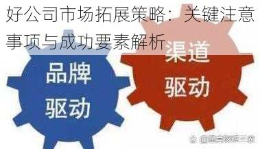 好公司市场拓展策略：关键注意事项与成功要素解析