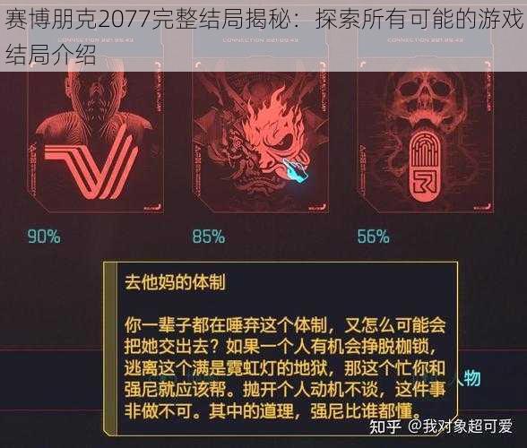 赛博朋克2077完整结局揭秘：探索所有可能的游戏结局介绍