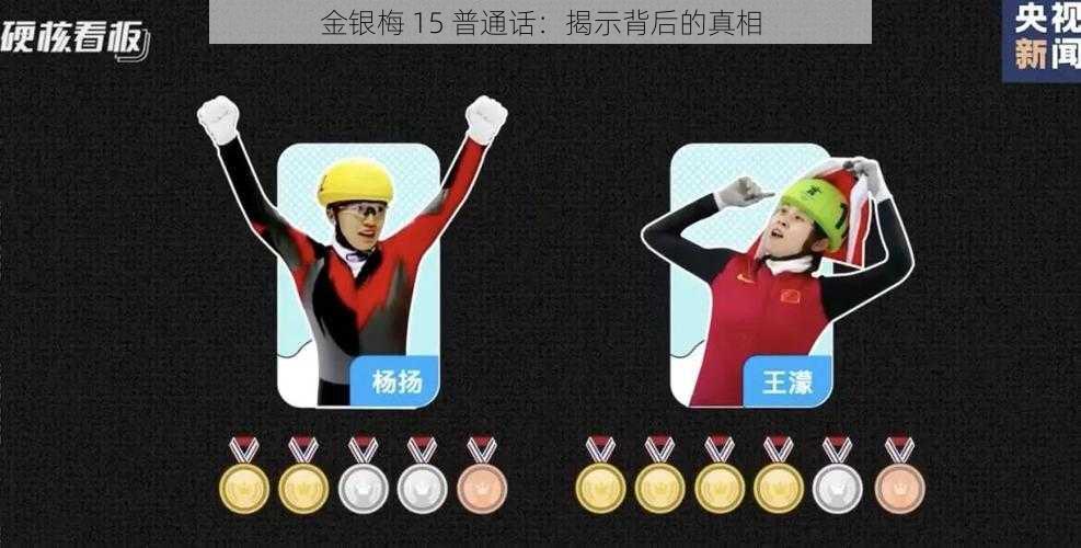 金银梅 15 普通话：揭示背后的真相